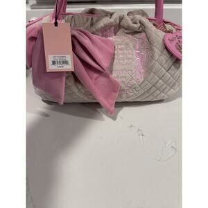 Juicy Couture Tale Bowler Bag Powder Blush Pink NWT